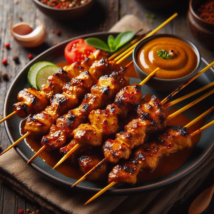 Grilled Chicken Satay