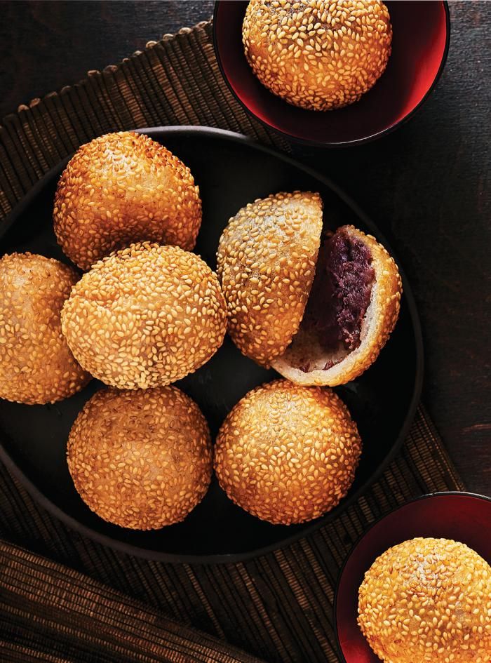 Golden Sesame Balls