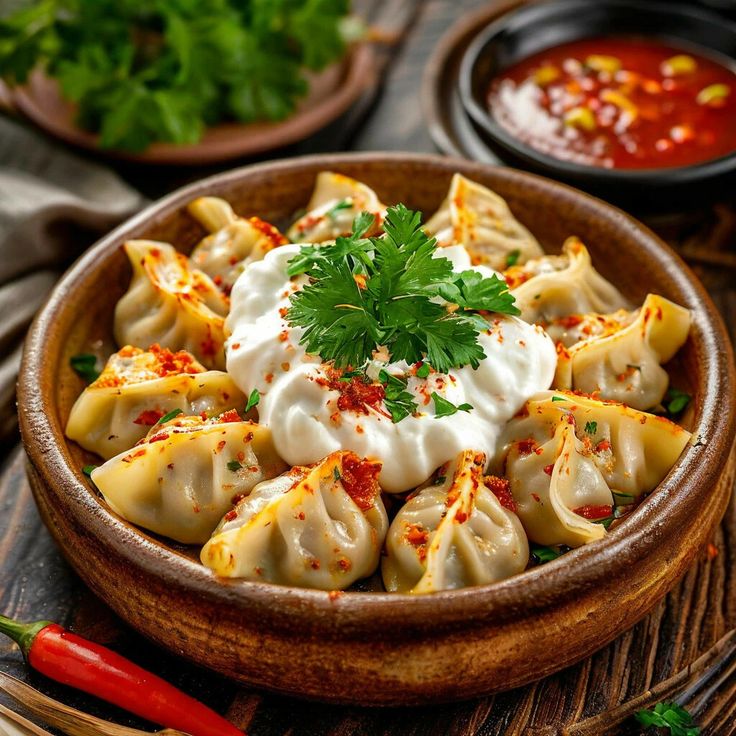 Handmade Pork Dumplings