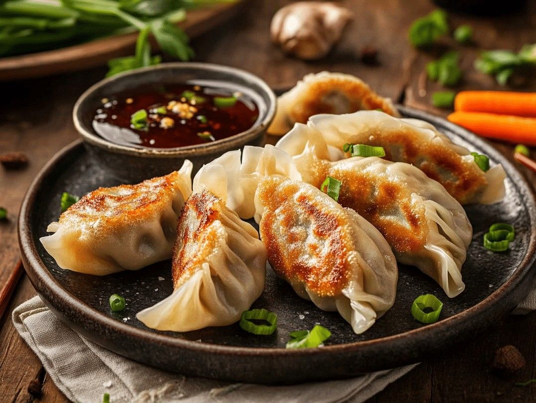 Pan-Fried Gyoza